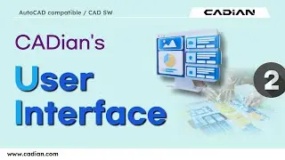 CAD UI(user interface) in CADian ② - AutoCAD compatible