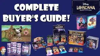 The Complete Lorcana Buyer's Guide! Every Product Available! (Disney Lorcana News)