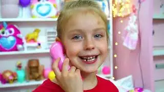 Margo and Nastya learn and play with friends Video compilation for kids