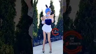 Rem Bunny Maid Dance 🐰 Re: Zero kara Hajimeru Isekai Seikatsu Cosplay #shorts