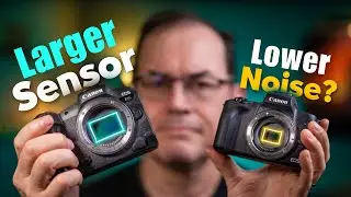 Do full frame cameras indeed have lower noise?