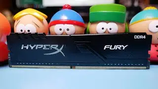 ОБЗОР И РАЗГОН НОВОЙ ОПЕРАТИВНОЙ ПАМЯТИ HyperX Fury DDR4 HX430C15FB3K2/16