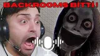 MİKROFONLU PARANORMAL BACKROOMS OYUNUNU BİTİRDİM ! The classroom