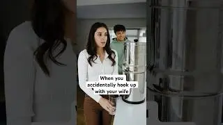 When you accidentally hook up with your wife 