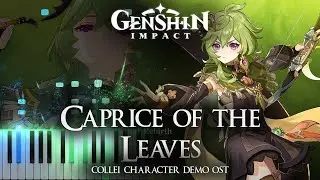 ｢Caprice of the Leaves｣ - Collei Demo OST Piano Cover [Sheet Music]