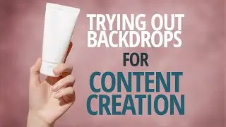 Easy to use Content Creation Backdrops