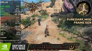 BALDUR'S GATE 3 - GTX 1650 LAPTOP - 16GB RAM - PUREDARK MOD