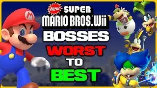 Ranking Every New Super Mario Bros Wii Boss!