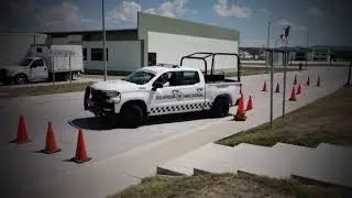 Capacitación en manejo defensivo de vehículos de la Guardia Nacional