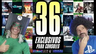 36 JOGOS EXCLUSIVOS para Consoles, QUAL VC VAI ESCOLHER? 