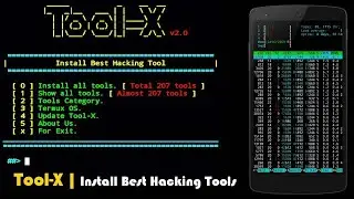 How to install tool x in Kali Linux use for Testing