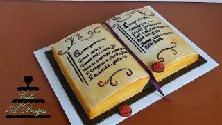 Bolo Livro de Feitiços de Halloween | Halloween Spell Book Cake (ENGLISH SUBTITLES)