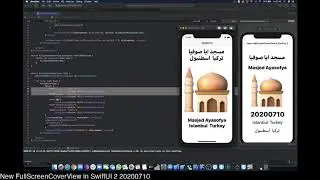 New FullScreenCoverView in SwiftUI 2 20200710