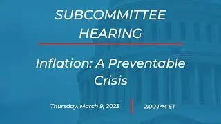 Subcommittee on Health Care and Financial Services Hearing