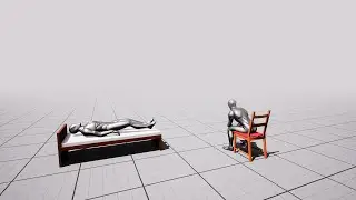 Unreal Engine 5 - Character Interact with World Objects #4 - Sleep on Bed