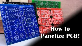 How to Panelize PCB! | 40+ PCB for just $2 | JLCPCB