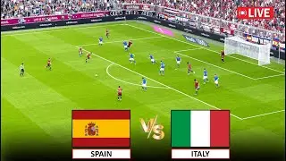 🔴LIVE : SPAIN vs ITALY I I Efootball Pes 2021 GAMEPLAY