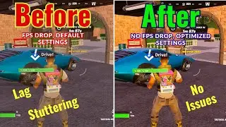 Fix  Fortnite FPS Drops & BOOST FPS on pc