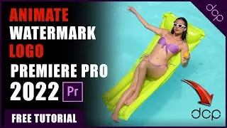 Animate watermark logo in Premiere Pro | Premiere Pro 2022 Tutorial