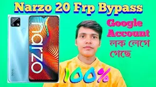 Narzo 20 FRP Bypass DCTI | Realme Narzo 20 FRP Bypass Without PC | narzo 20 google account remove