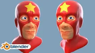 Super Hero Character Sculpt in Blender (Beginner Tutorial)