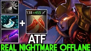 ATF [Legion Commander] Real Nightmare Offlane Nonstop Gank Duel Dota 2