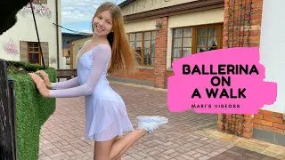 Ballerina on a walk