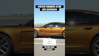 The Porsche Panamera's Active Suspension Is Mind-Blowing