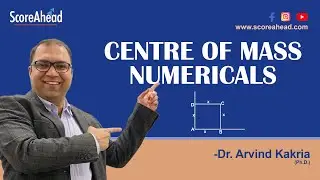 3 Numericals on Centre of mass