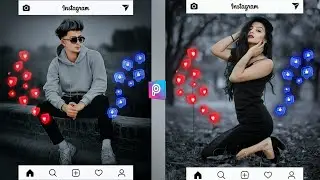 PicsArt Instagram Viral Concept Photo Editing | Love Concept Editing | PicsArt Editing | urban editz
