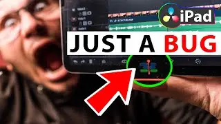 ALL PAGES JUST A BUG! 🤯 (DaVinci Resolve iPad)