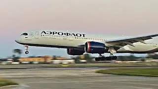 Новый Airbus A350 - Аэрофлот в Сочи! А350-900