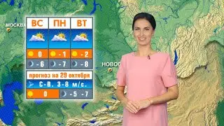 Прогноз погоды на 29 октября в Новосибирске