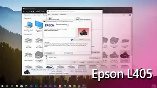 Epson L405 resetter adjustment program