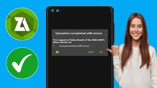 Как исправить операцию Zarchiver, завершенную с ошибками | Исправить операцию Zarchiver,