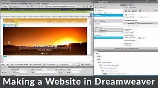✅ How to Build a Basic Website Design in Dreamweaver CC | Beginners Tutorial