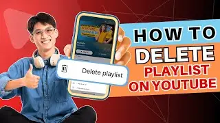 How to delete playlist on youtube on mobile