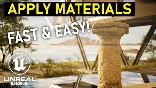 Unreal Engine 5 Fastest Material Guide - Create & Apply Materials