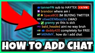 HOW TO ADD CHAT ON YOUR STREAM | OBS tutorial