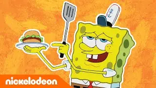 SpongeBob Kanciastoporty | Tłusty Krab. Najlepsze momenty 2 | Nickelodeon Polska