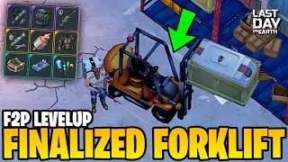 RAREST LOOT UNLOCKED! REPAIRING FORKLIFT AT TRANSPORT HUB - Last Day on Earth: Survival