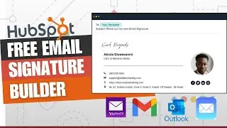 Create Email Signature with Hubspot Email Signature Generator