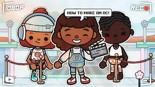 How To Make An *ORIGINAL* OC  *AESTHETIC*✨🩵|| *WITH VOICE* 🔊 || Toca Life World 🌎 || Just Zii
