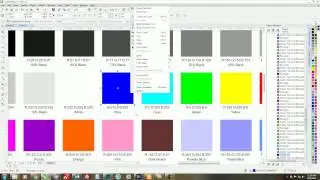 How to use CorelDRAW to Build a Color Swatch Chart -