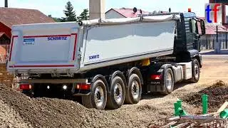 **New Shining** MAN TGS 18.500 Tipper Trailer Truck / Sattelkipper, Germany, 2017.