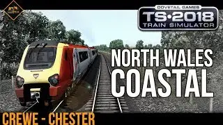 Train Simulator 2018 gameplay North Wales Coastal Route Class 221 Super Voyager part 1