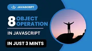 8 Must know Javascript object operations 😧 #javascript in shorts #tutorial #coding