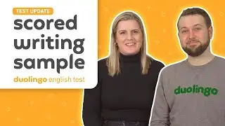 Duolingo English Test update: Scored Writing Sample