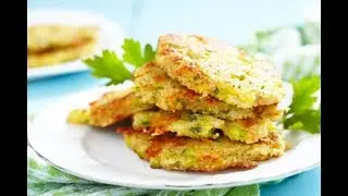 Оладьи Из Кабачков/НЕЖНЕЙШАЯ ЗАКУСКА!