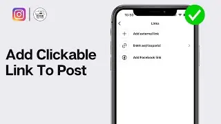 How To Add Clickable Link In Instagram Post (2024)